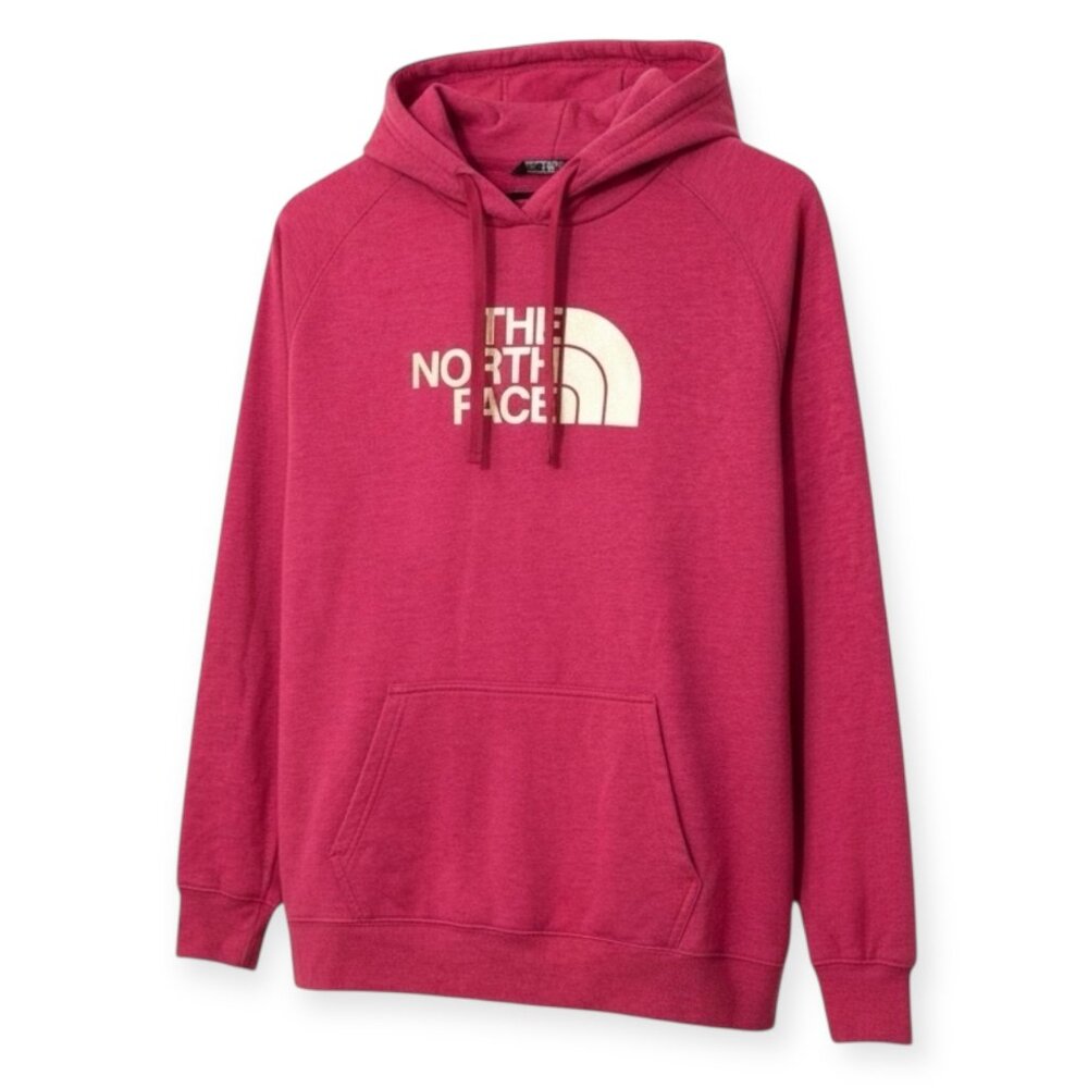 The North Face Women’s Pullover Hoodie XL / Large Pink Heather Gold Logo